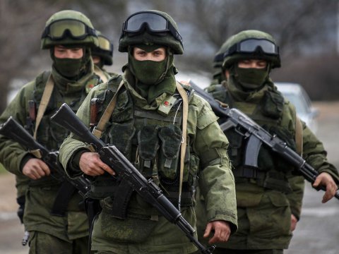russian troops crimea